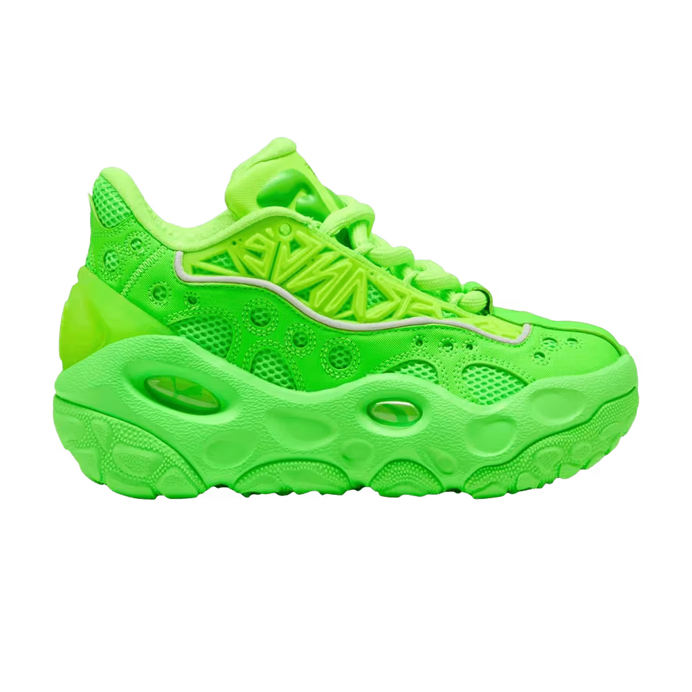 Puma Lafrancé Rnr Big Kid Fluro Green Pes/Green Glare