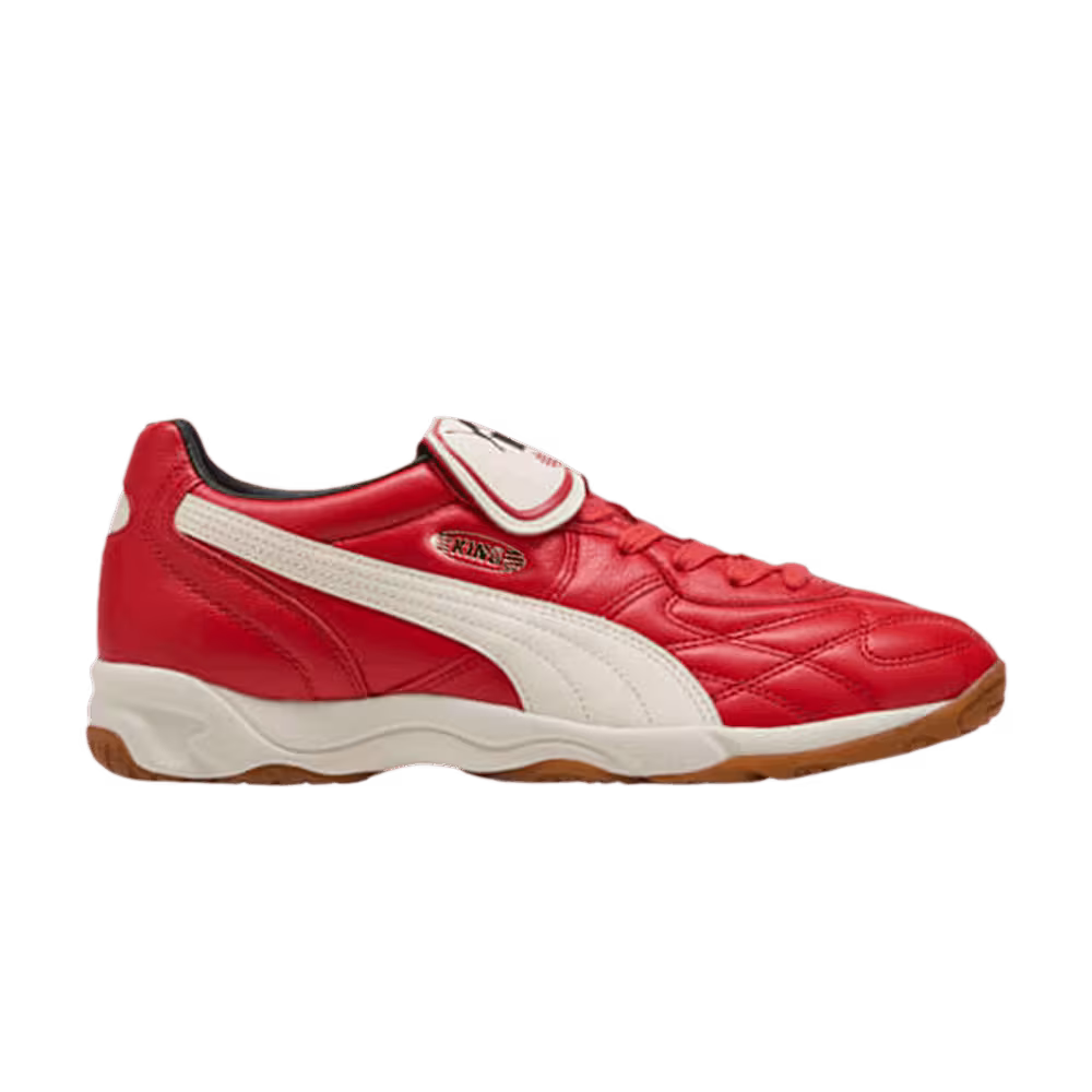 Puma King Indoor Red Fire/Frosted Ivory