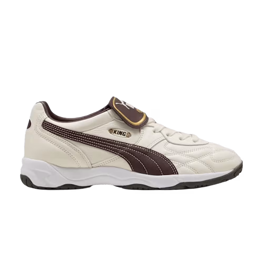 Puma King Indoor Warm White Chocolate Brown