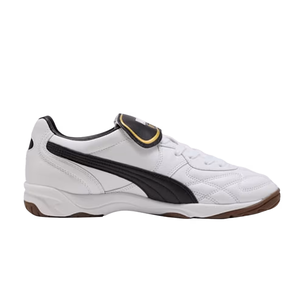 Puma King Indoor White Black