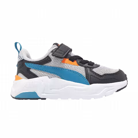 Puma Trinity Lite AC+ Little Kid 'White Black Blue'