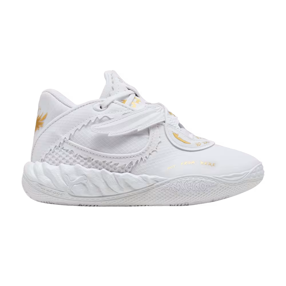Puma MB.05 Mist Little Kid White Gold