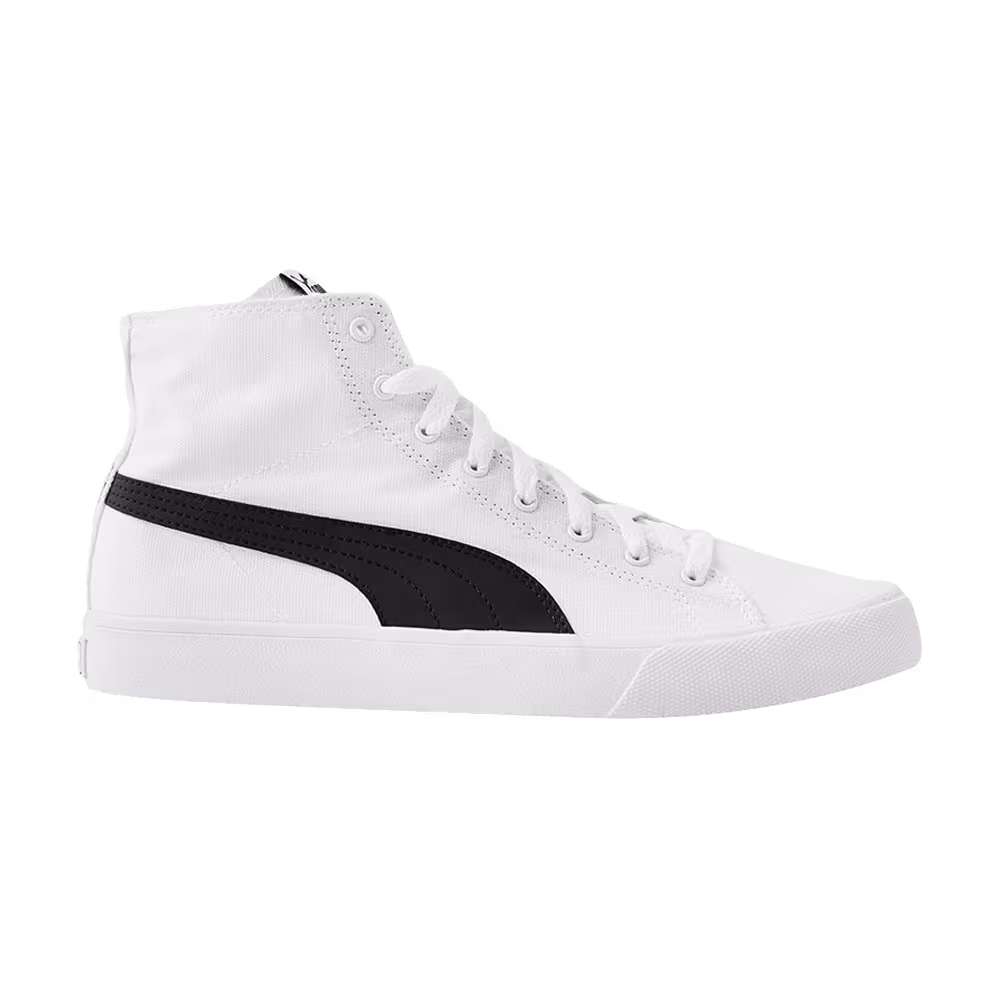 Puma Bari Mid White Black