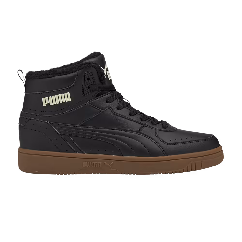 Puma Rebound Joy Fur - Black Gum