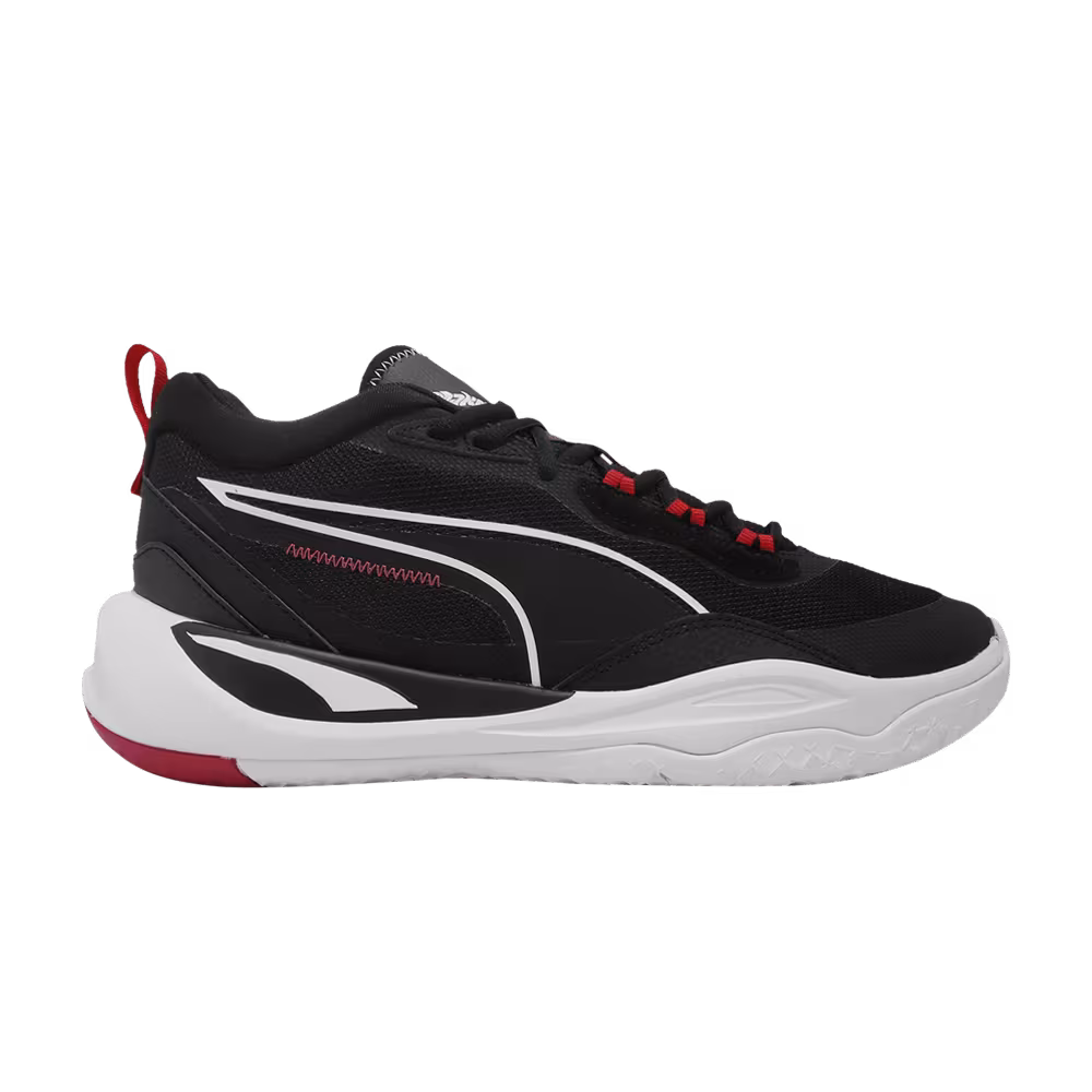 Puma Playmaker Black White Red