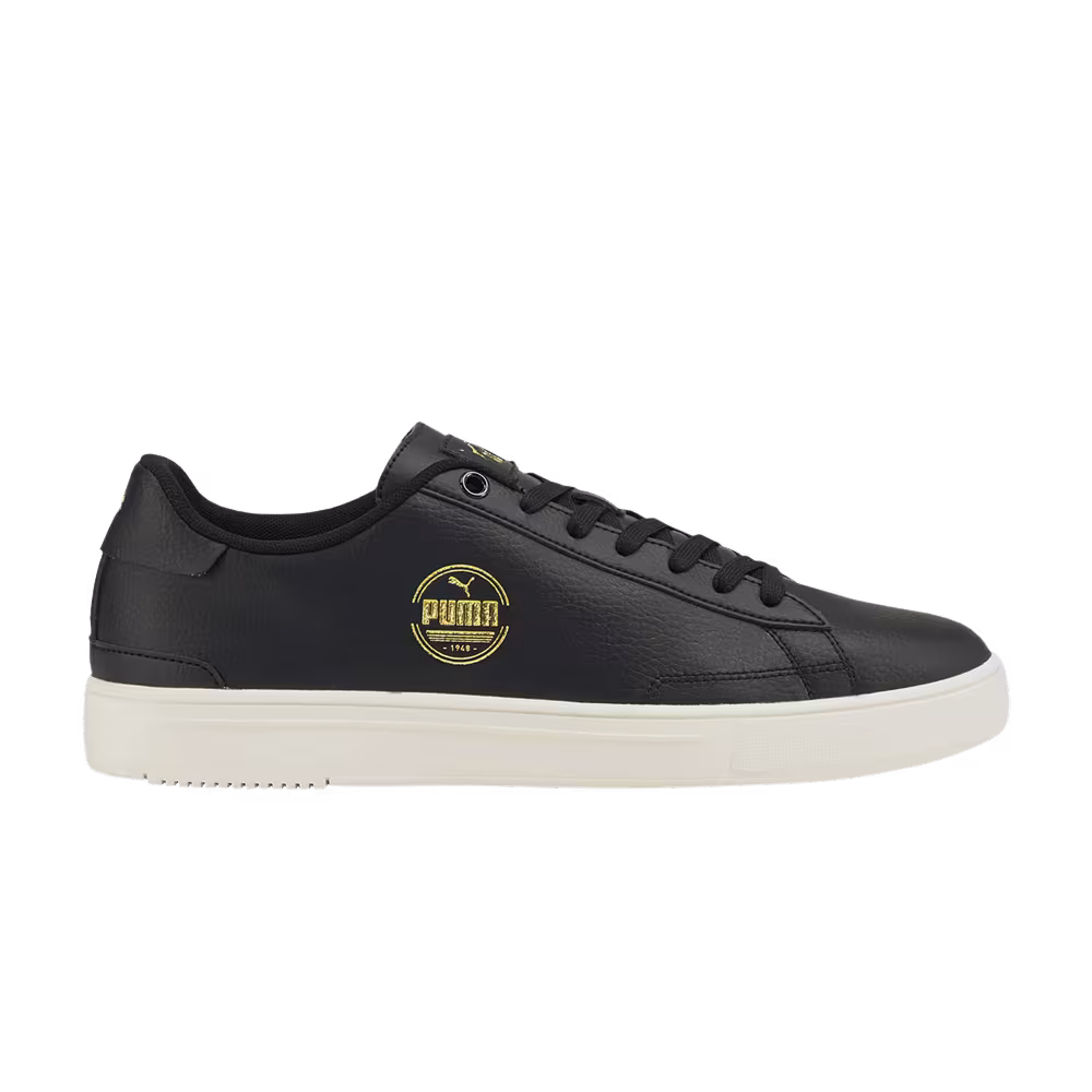 Puma Serve Pro 1948 Black Team Gold