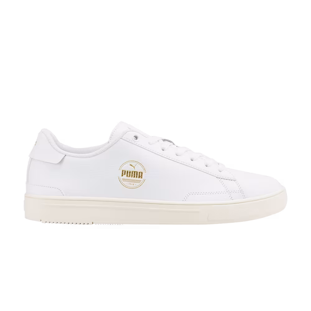 Puma Serve Pro 1948 White Team Gold
