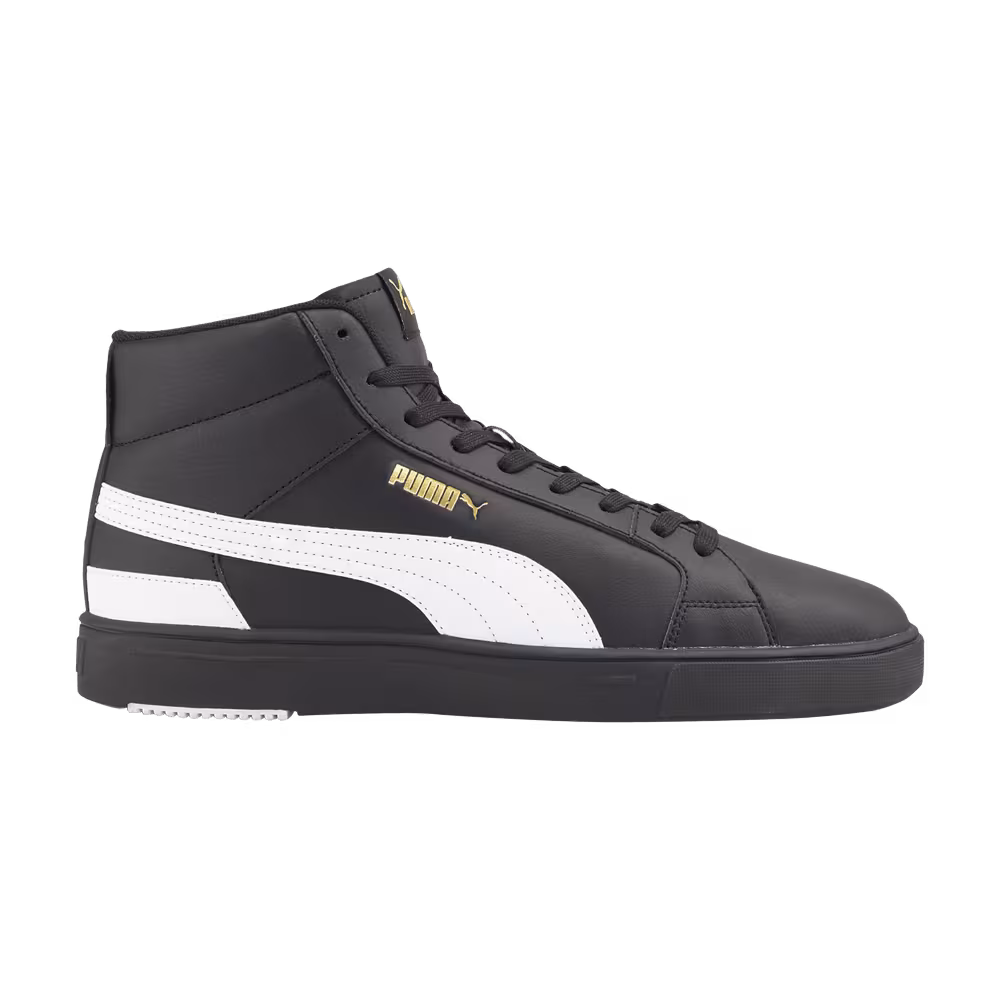 Puma Serve Pro Lite Mid Black Team Gold