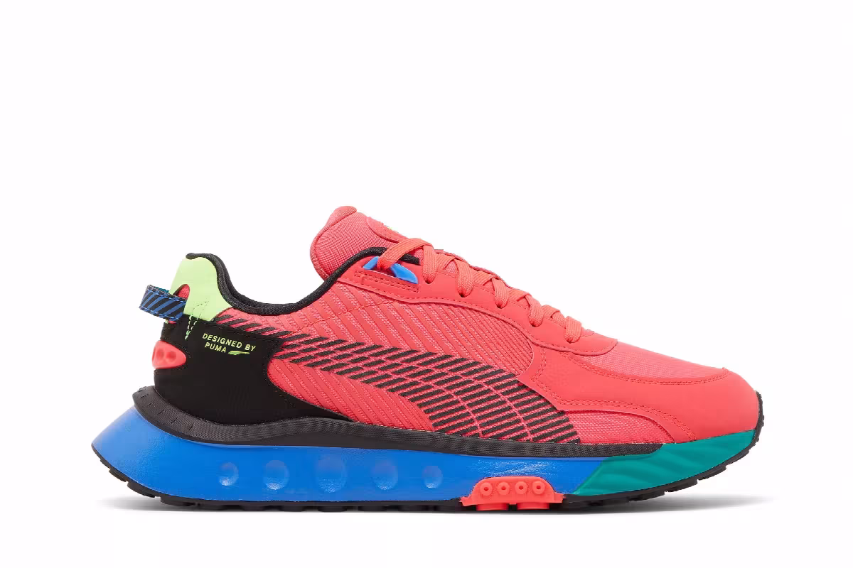 Puma Wild Rider Dazed - Sunblaze Bluemazing, view 2