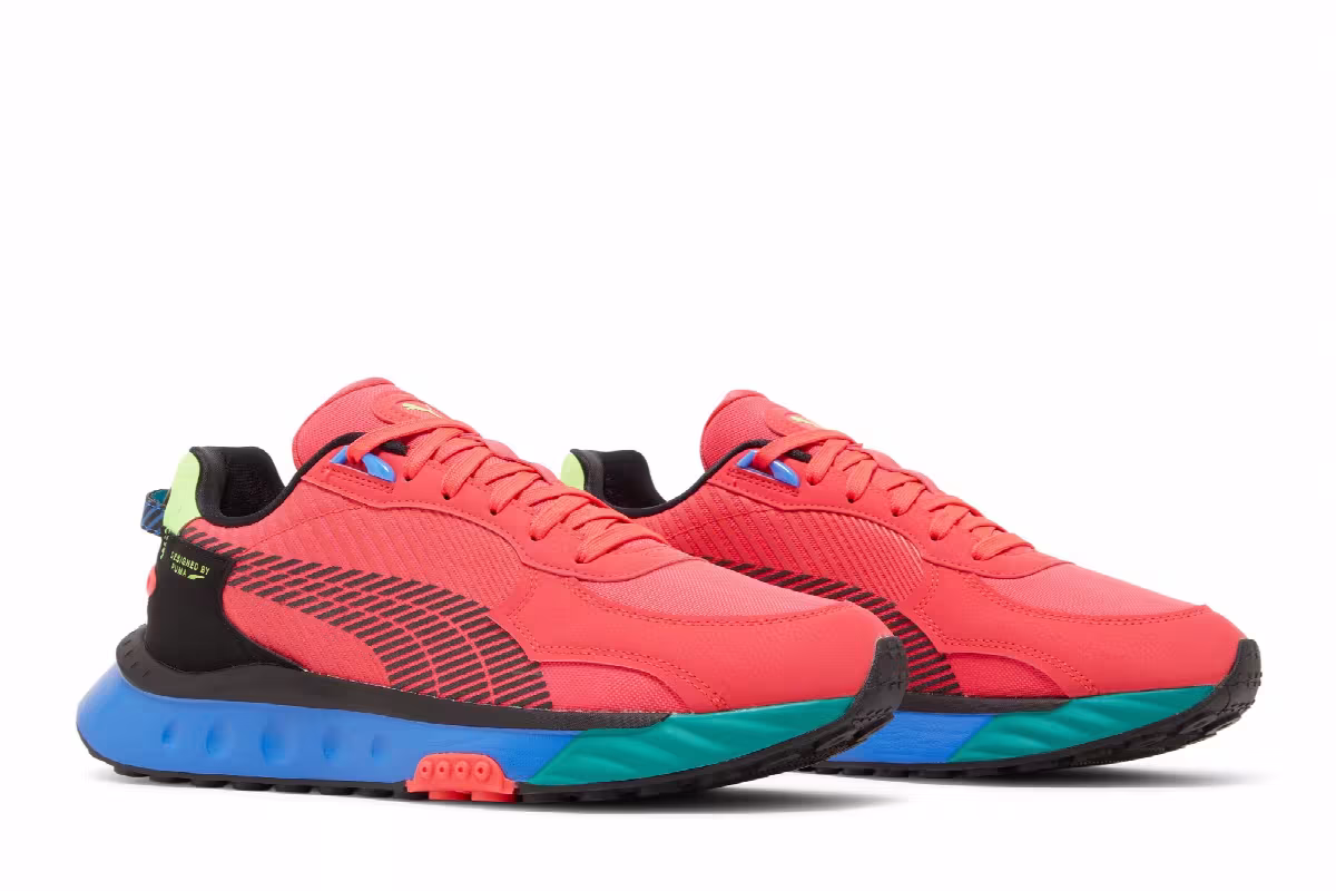 Puma Wild Rider Dazed - Sunblaze Bluemazing, view 9
