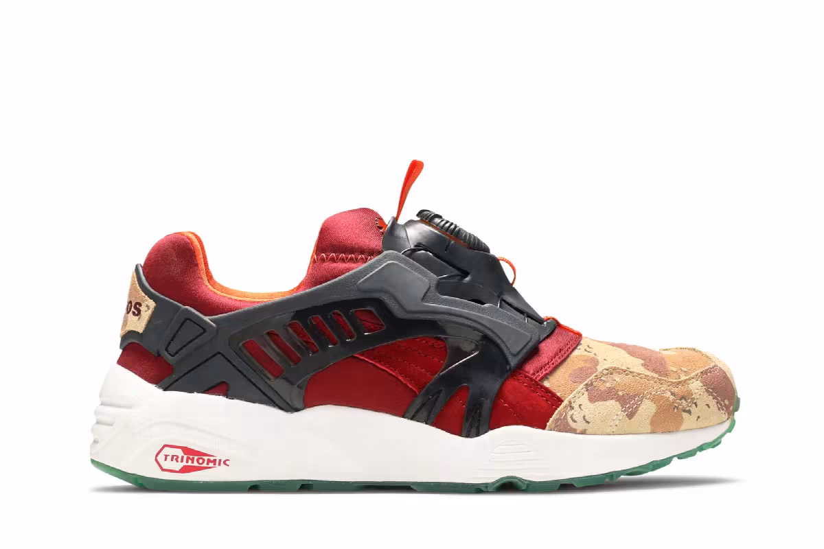 Titolo x Puma Atmos Disc Blaze Desert Dusk, view 2