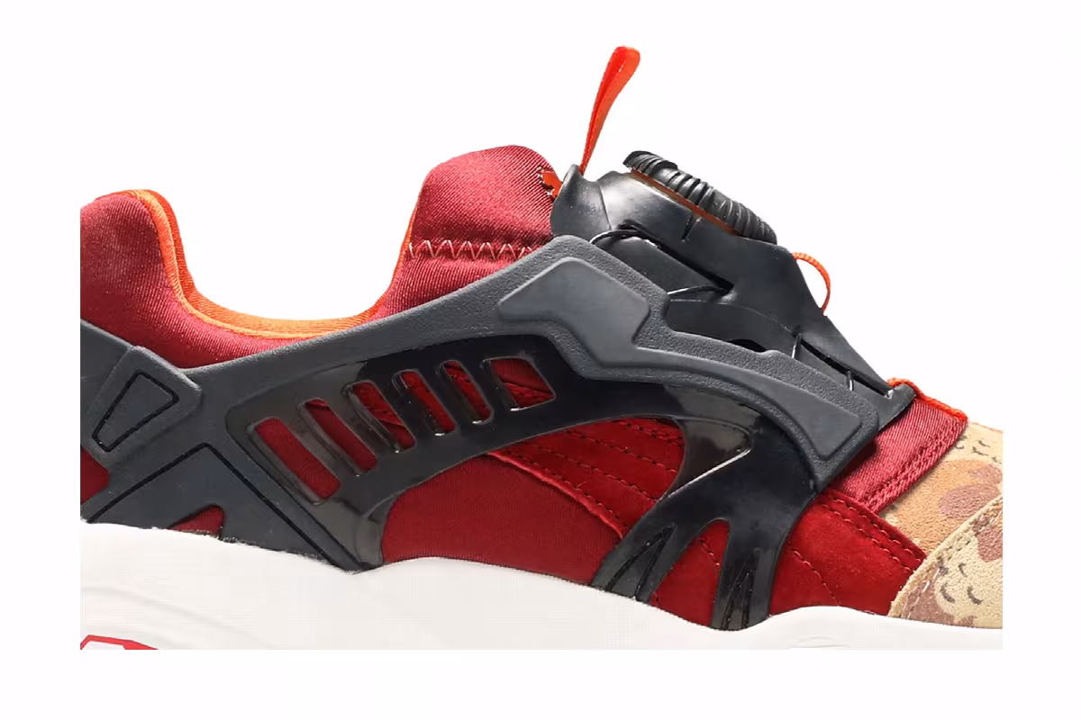 Titolo x Puma Atmos Disc Blaze Desert Dusk, view 3