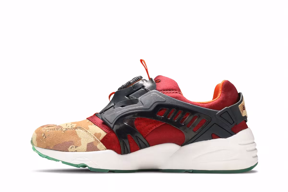 Titolo x Puma Atmos Disc Blaze Desert Dusk, view 4