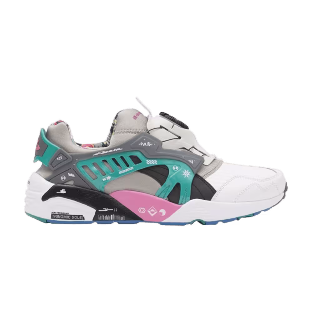 Graphers Rock x Puma Disc Blaze White