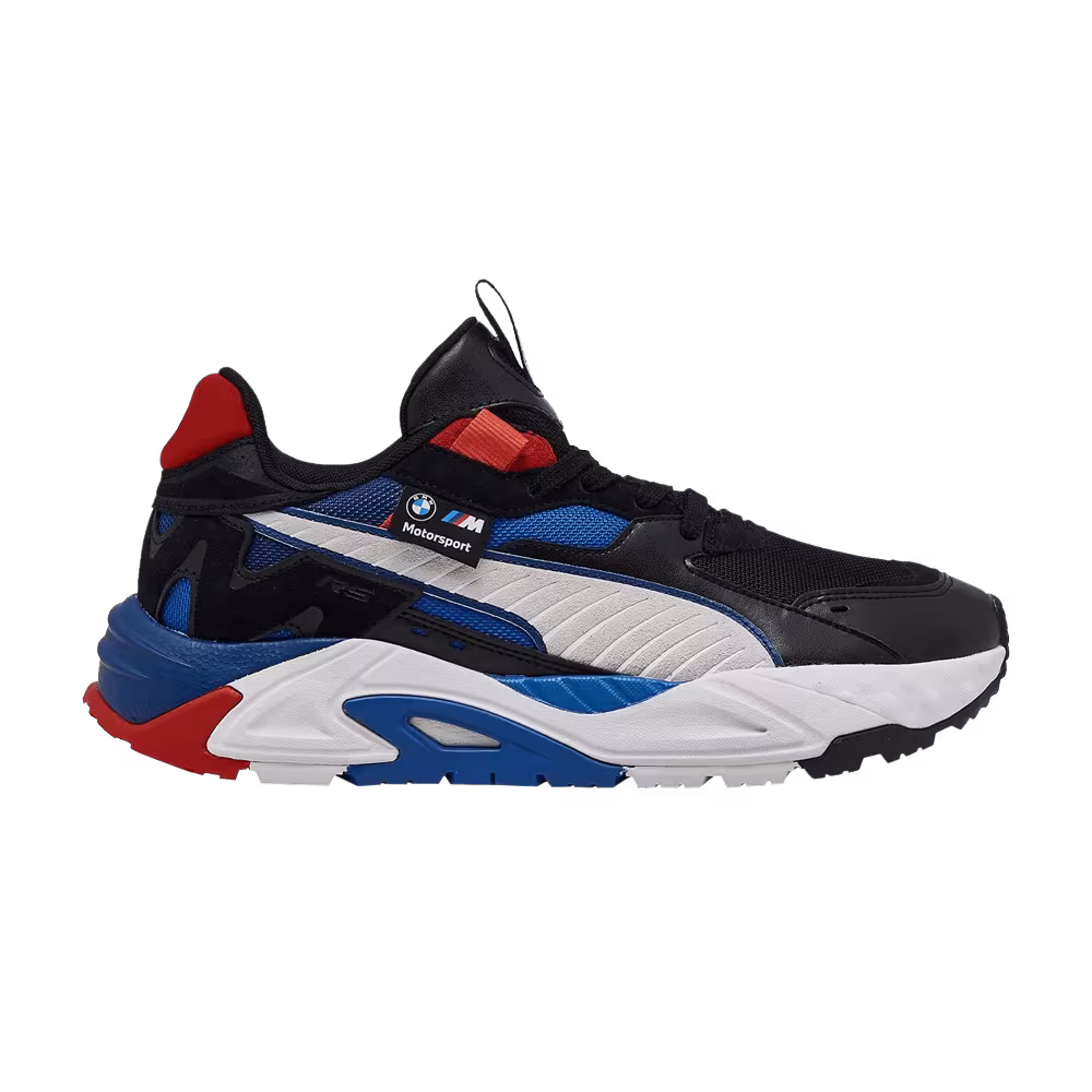 BMW Motorsport x Puma RS-Trck Black Cool Cobalt Red