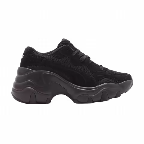 Puma Wmns Pulsar Wedge Suede 'Black'