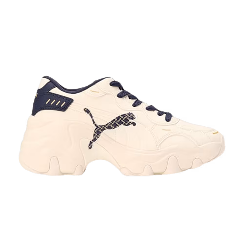 Puma Women's Pulsar Wedge Monogram Pristine Navy