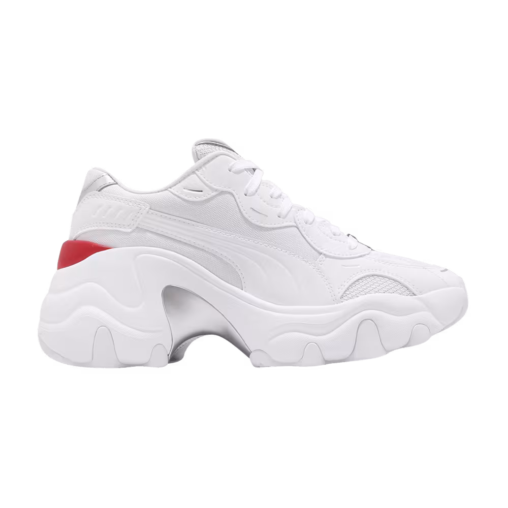 Puma Women's Pulsar Wedge Tech Glam - White