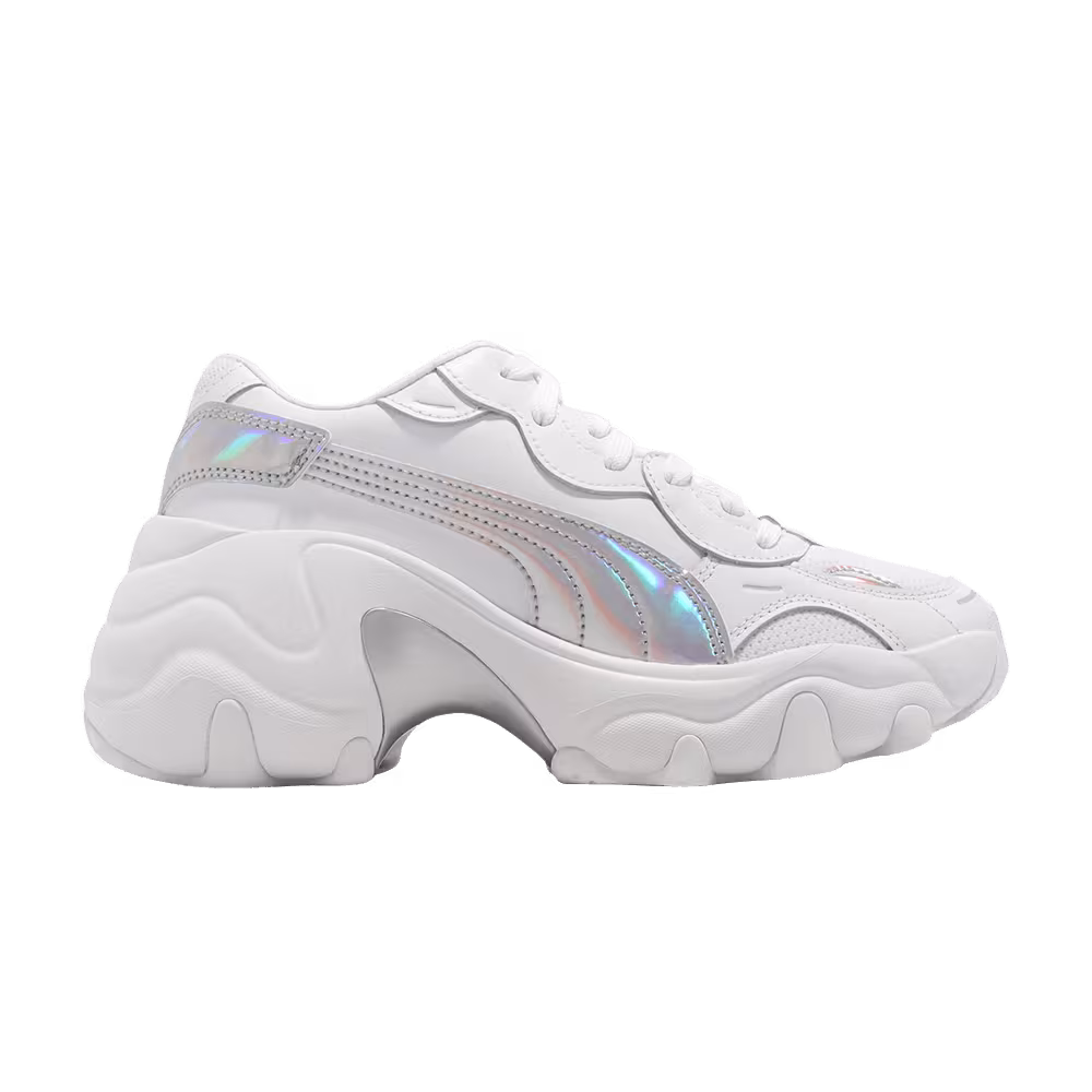 Puma Women's Pulsar Wedge Iridescent - White Silver