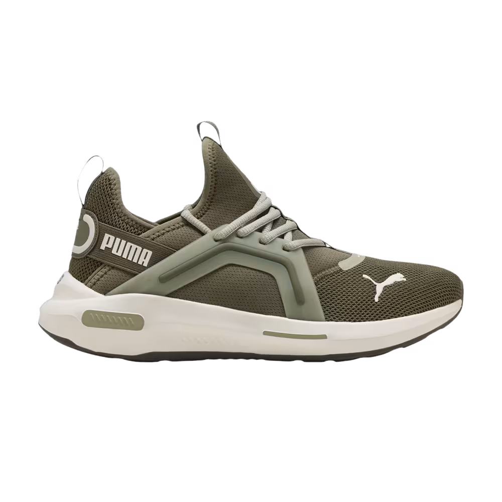 Puma Softride Enzo 5 Green Lux Army Vapor Gray