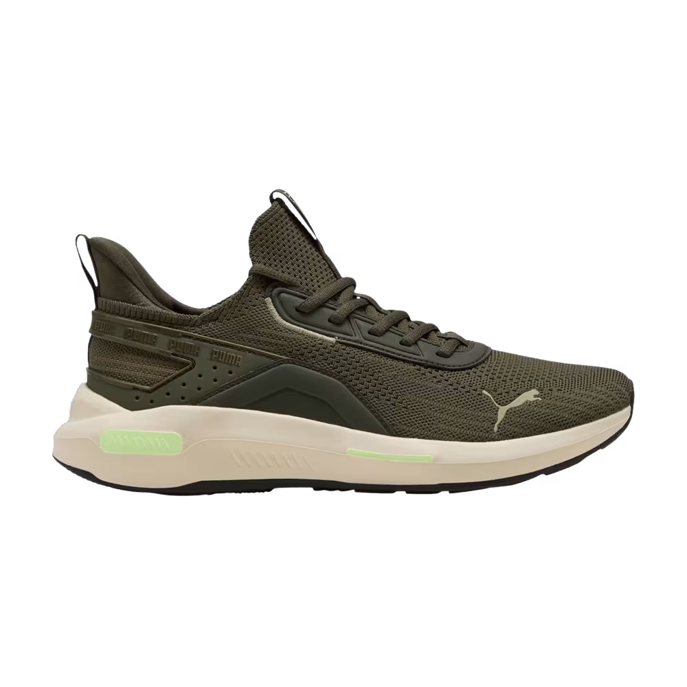 Puma Softride Enzo 5 Hype Dark Olive Loden Green