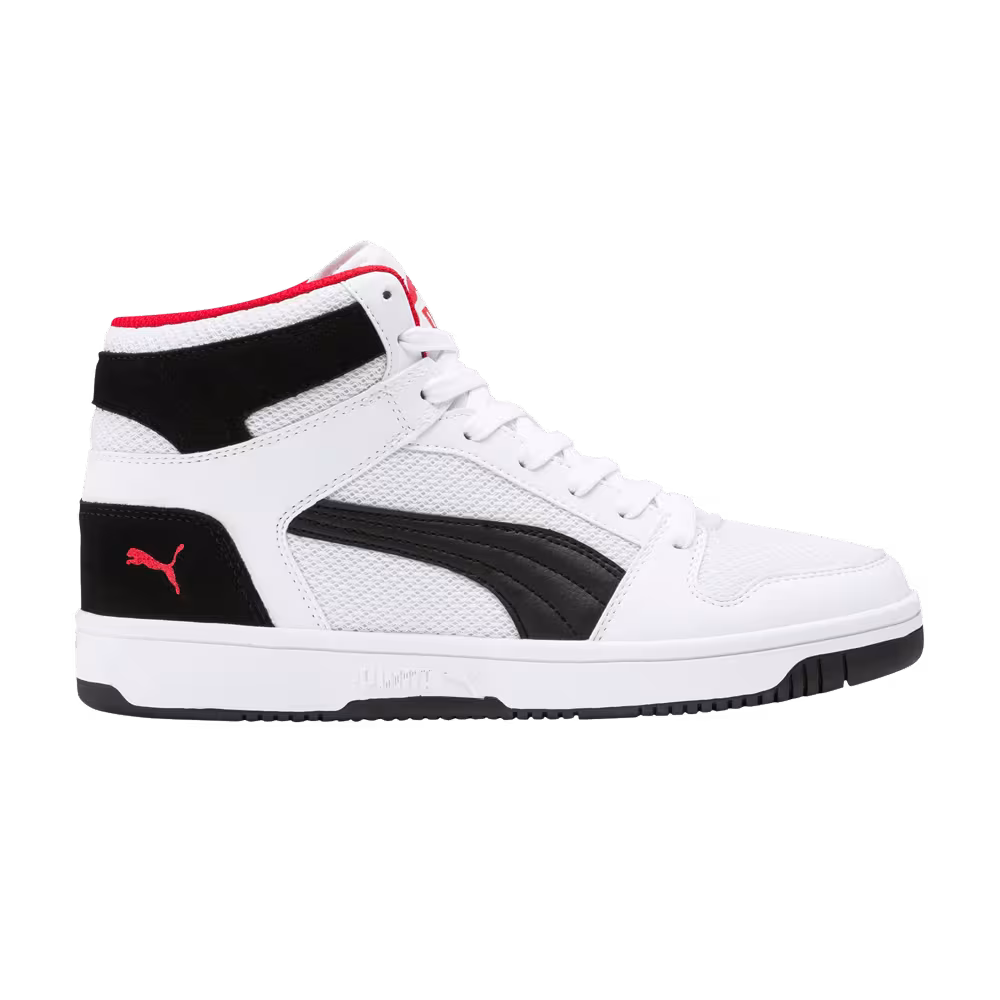 Puma Rebound LayUp Mesh White Black