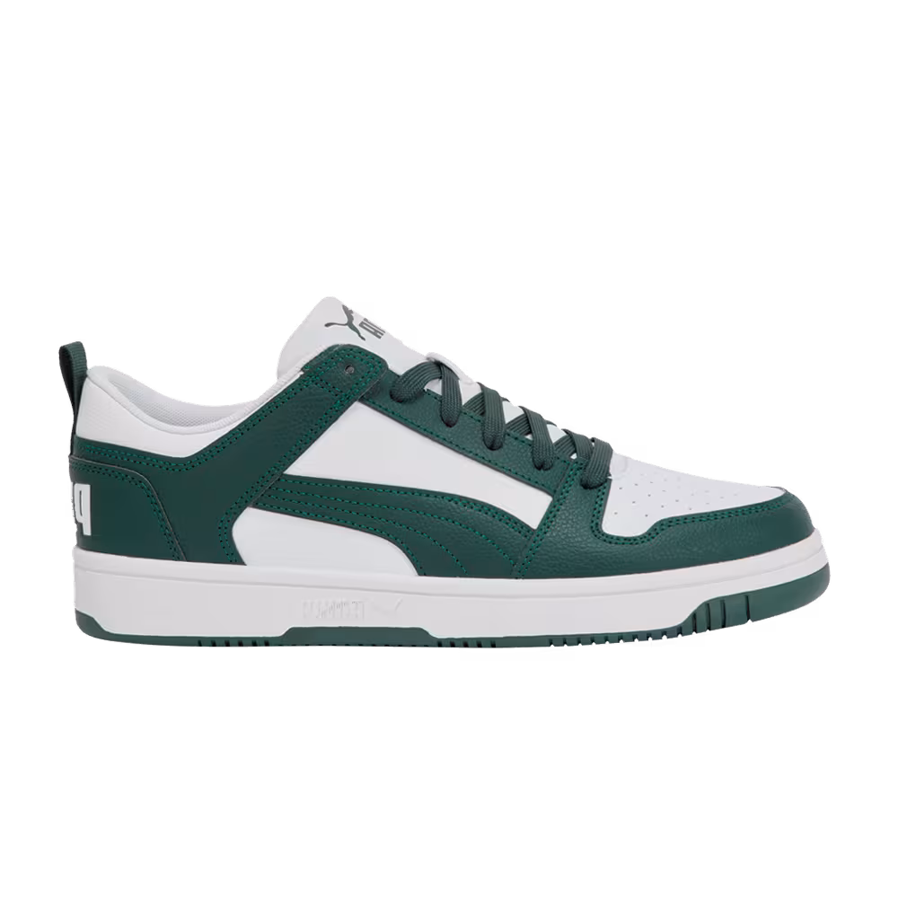 Puma Rebound LayUp Lo SL Green White