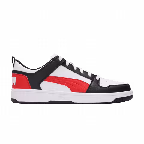 Puma Rebound LayUp Low SL 'White Poppy Red'