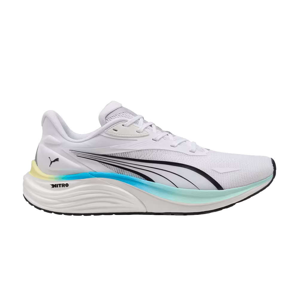 Puma Electrify Nitro 4 White Mint Melt SP Blue