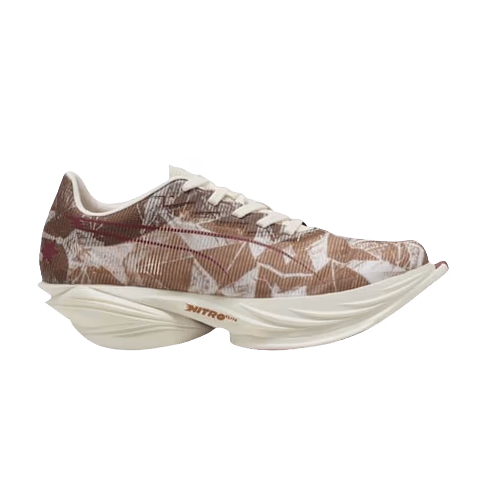 Saysky x Puma Women's Fast-R Nitro Elite 3 Warm White/Honey Butter/Team Regal Red