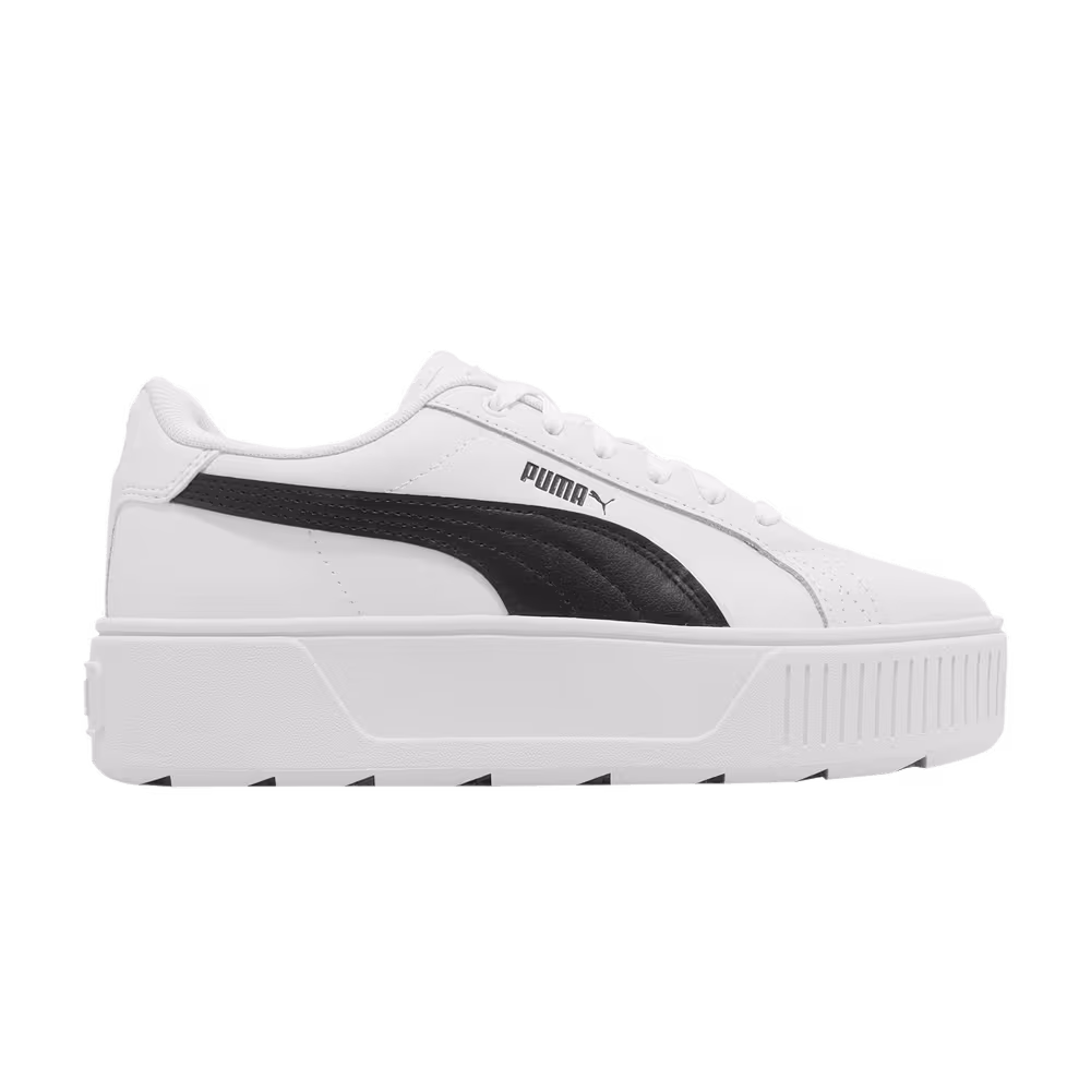 Puma Women's Karmen Leather White Black