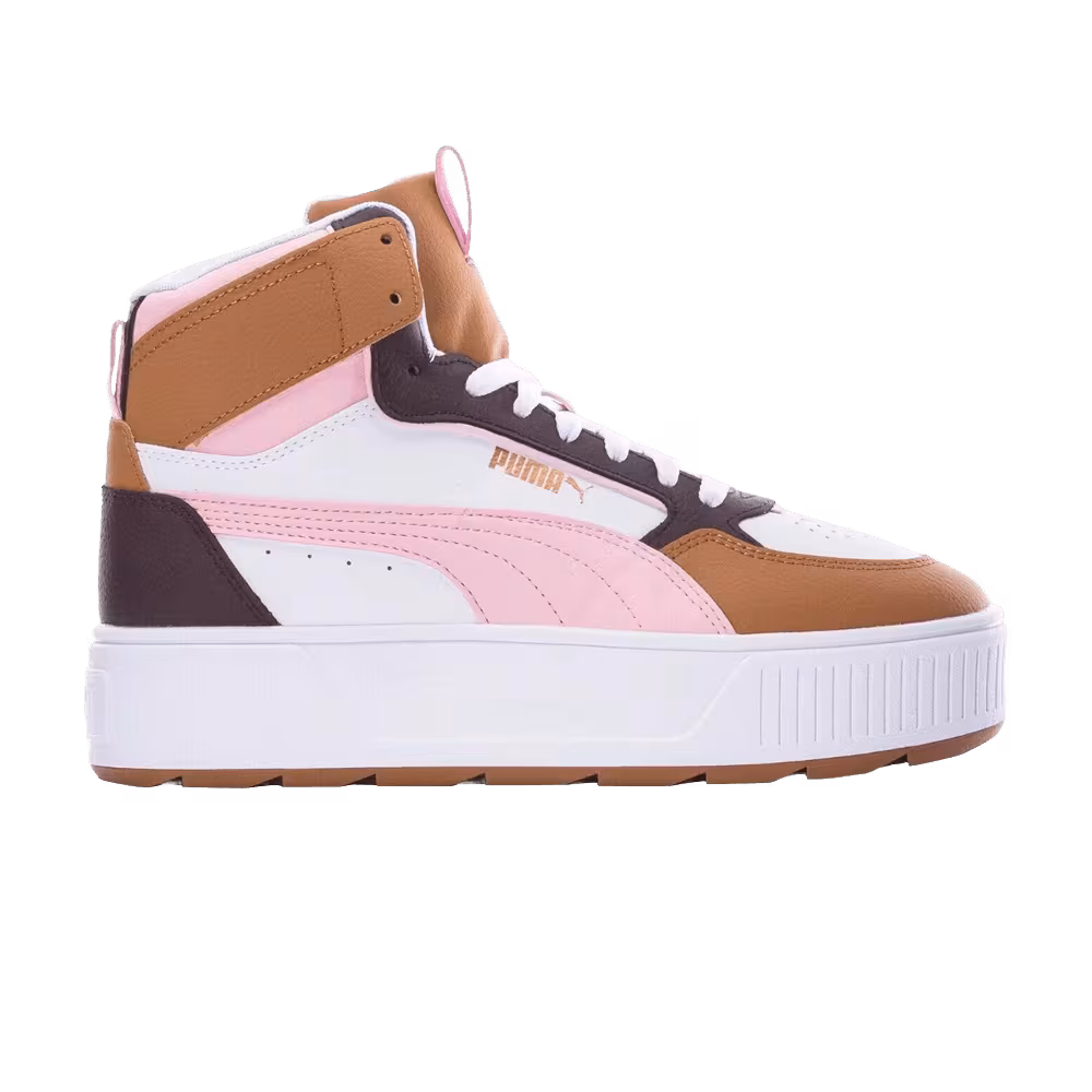 Puma Karmen Rebelle Platform High Brown Pink