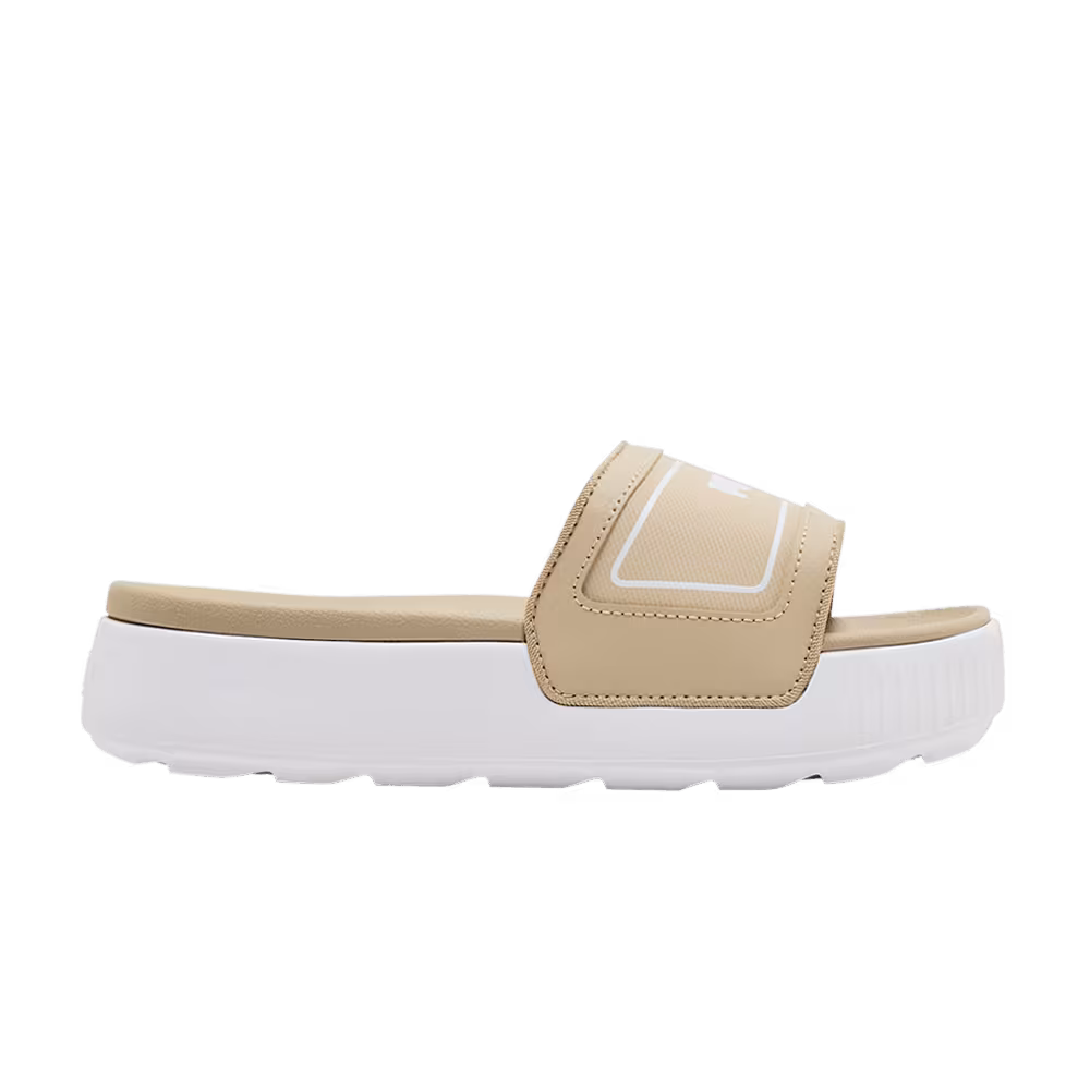 Puma Women's Karmen Slide Putty White