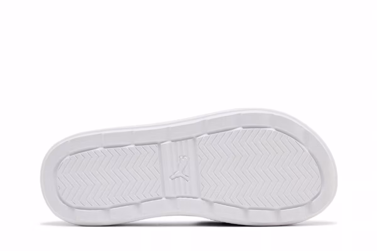 Puma Women's Karmen Slide Putty White, view 5