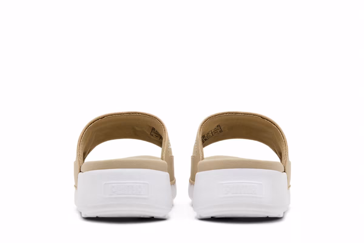Puma Women's Karmen Slide Putty White, view 7