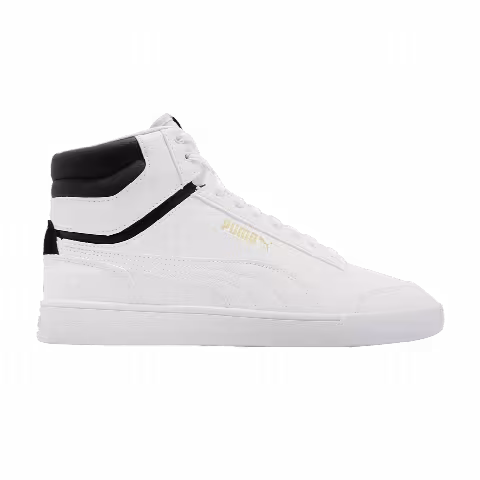 Puma Shuffle Mid 'White Black Gold'