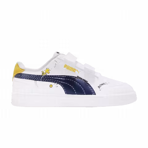Puma Peanuts x Shuffle Little Kid 'Woodstock - White Maize'