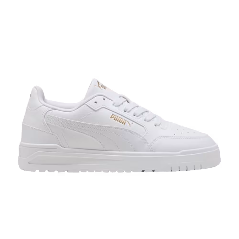 Puma Shuffle Downtown White Gold