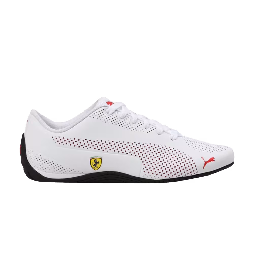 Scuderia Ferrari x Puma Drift Cat 5 Ultra White Rosso Corsa