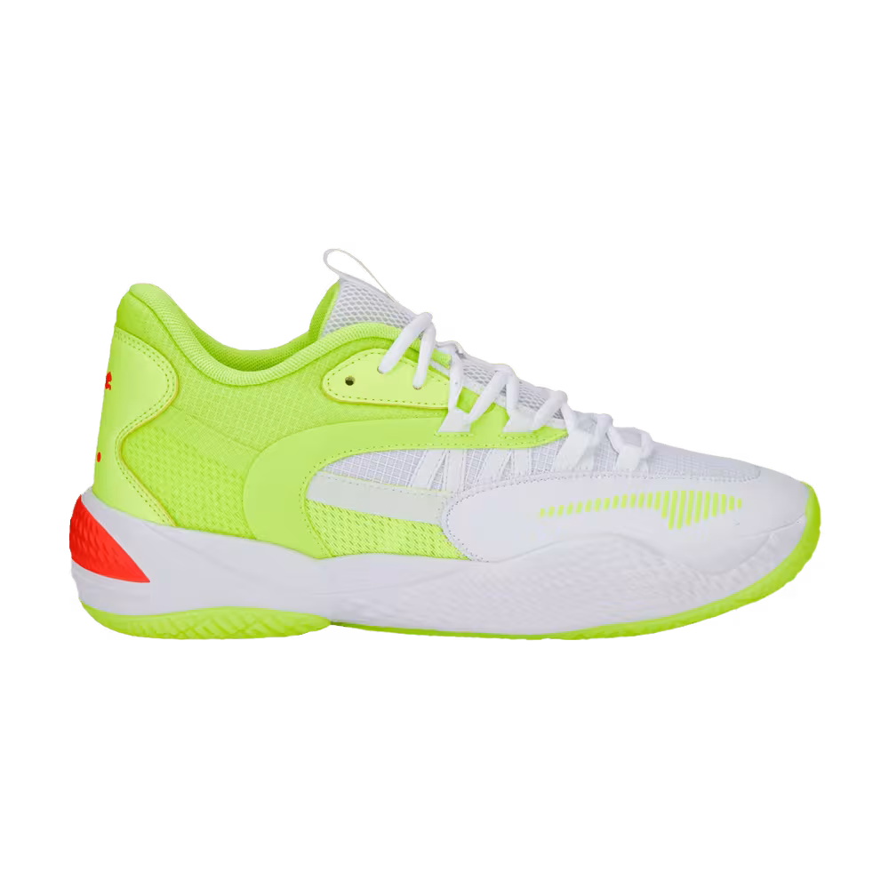 Puma Court Rider 2.0 Glow Stick White Lime Squeeze