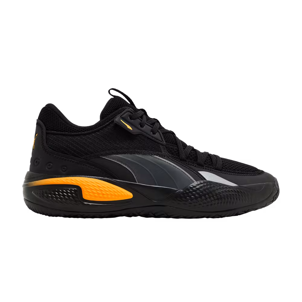 Puma Court Rider Pop - Black Vibrant Orange