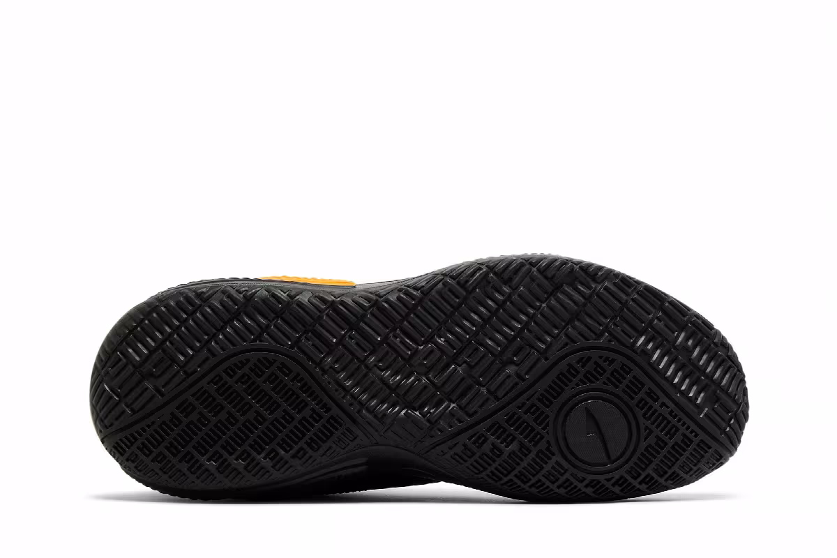 Puma Court Rider Pop - Black Vibrant Orange, view 5