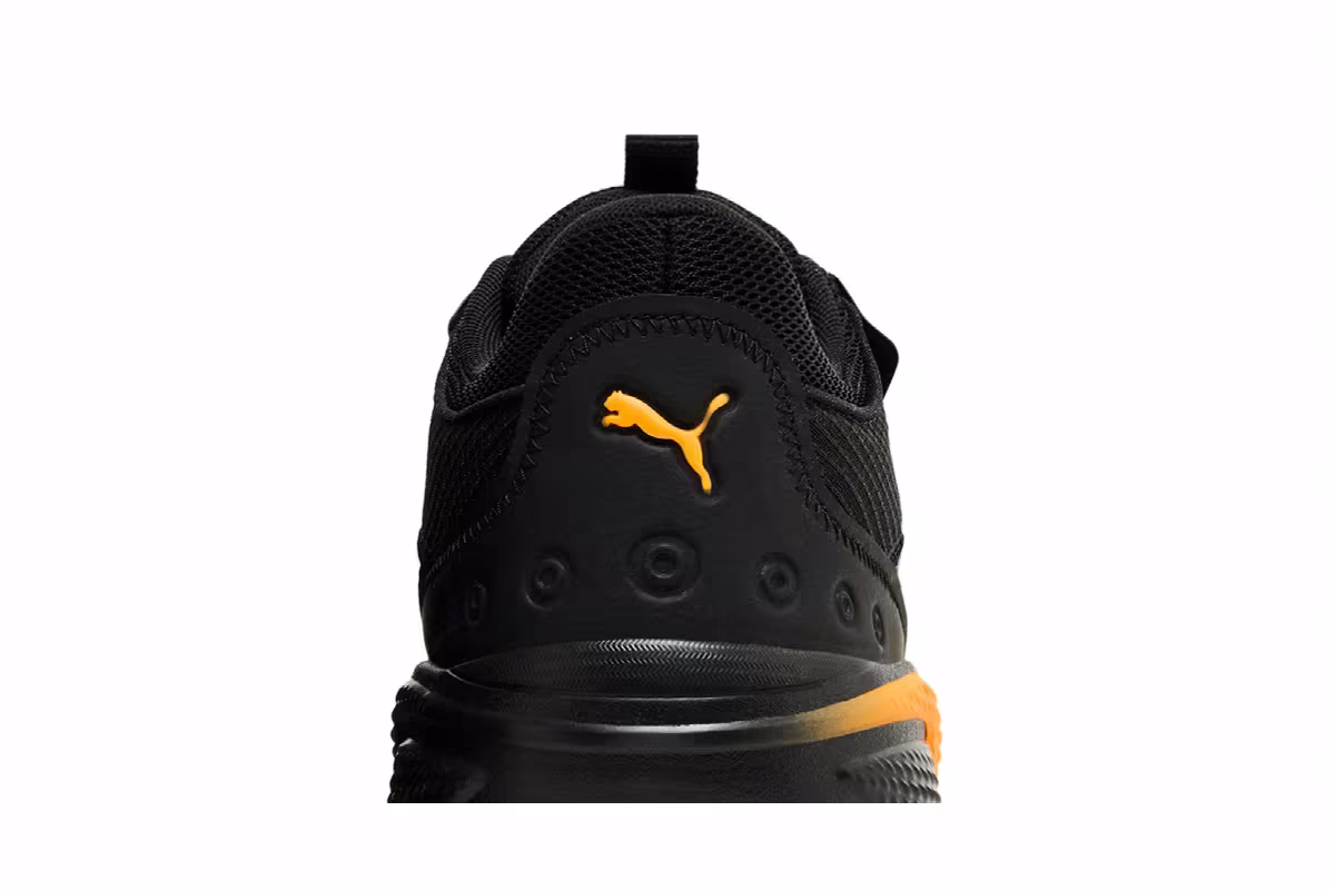 Puma Court Rider Pop - Black Vibrant Orange, view 8