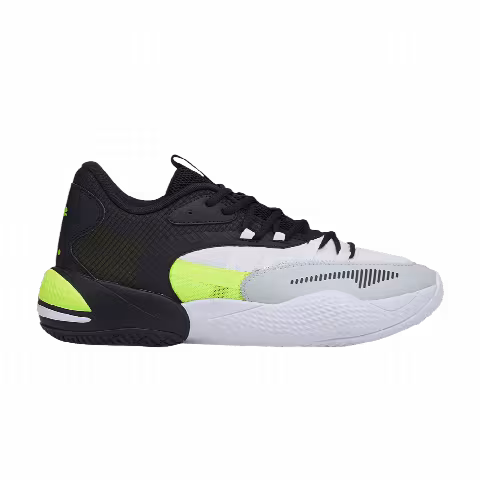 Puma Court Rider 2.0 'White Black Yellow Alert'