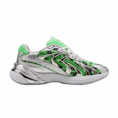RIPNDIP x Puma Inverse 'Nermal - Silver Fluro Green Pes'