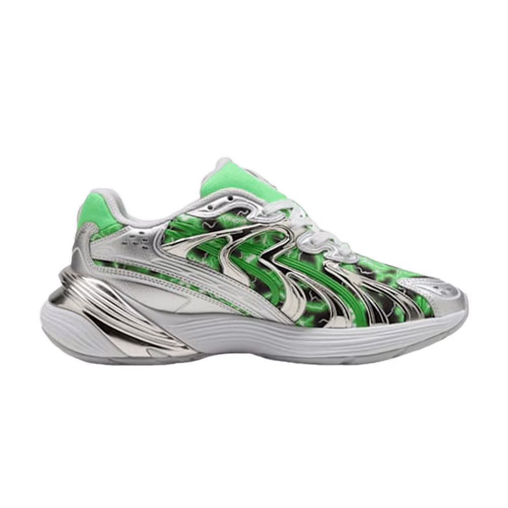 RIPNDIP x Puma Inverse Nermal - Silver Fluro Green Pes
