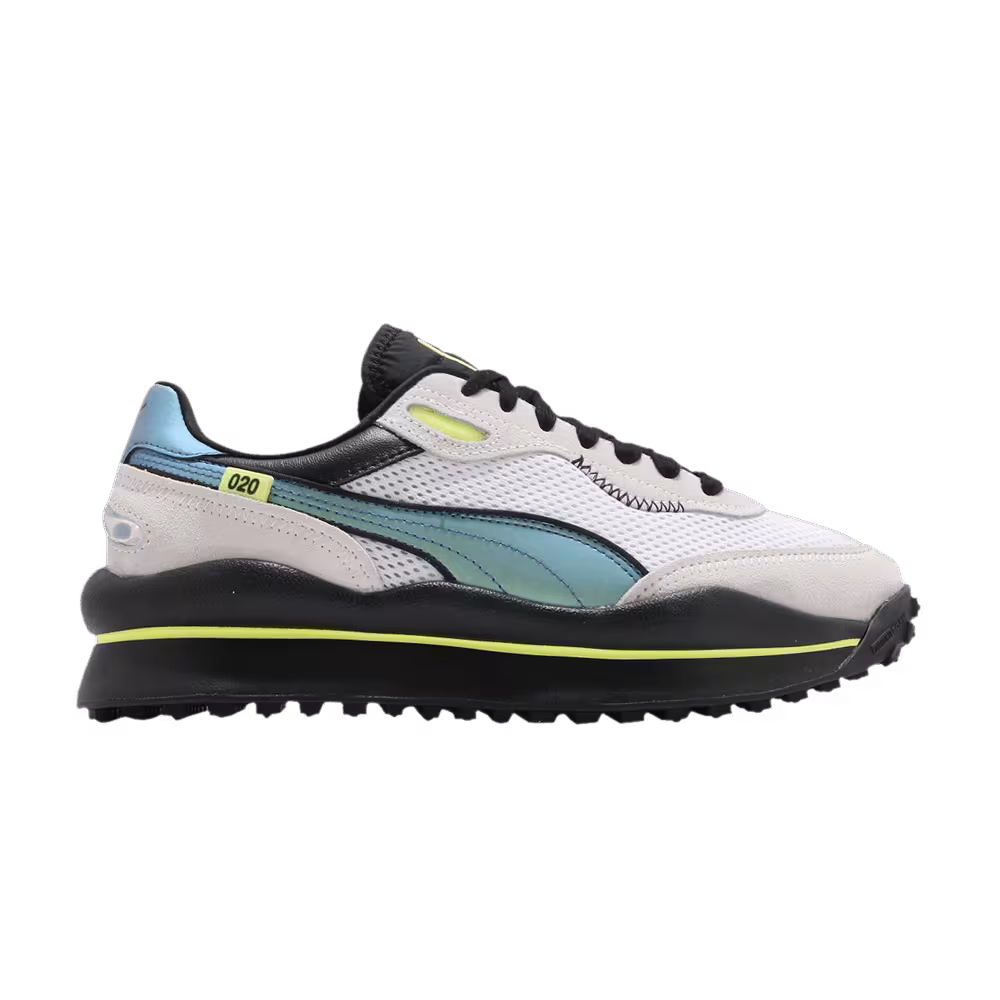 Puma Style Rider Petrol Spill - White
