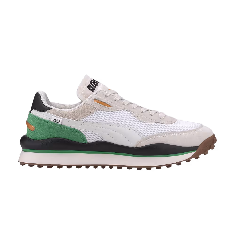 Puma Style Rider Stream On - White Green