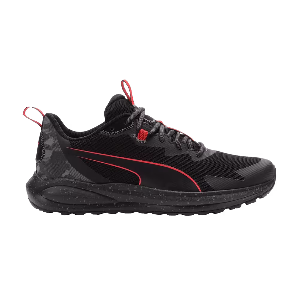 Puma Twitch Runner Trail Black Red Camo