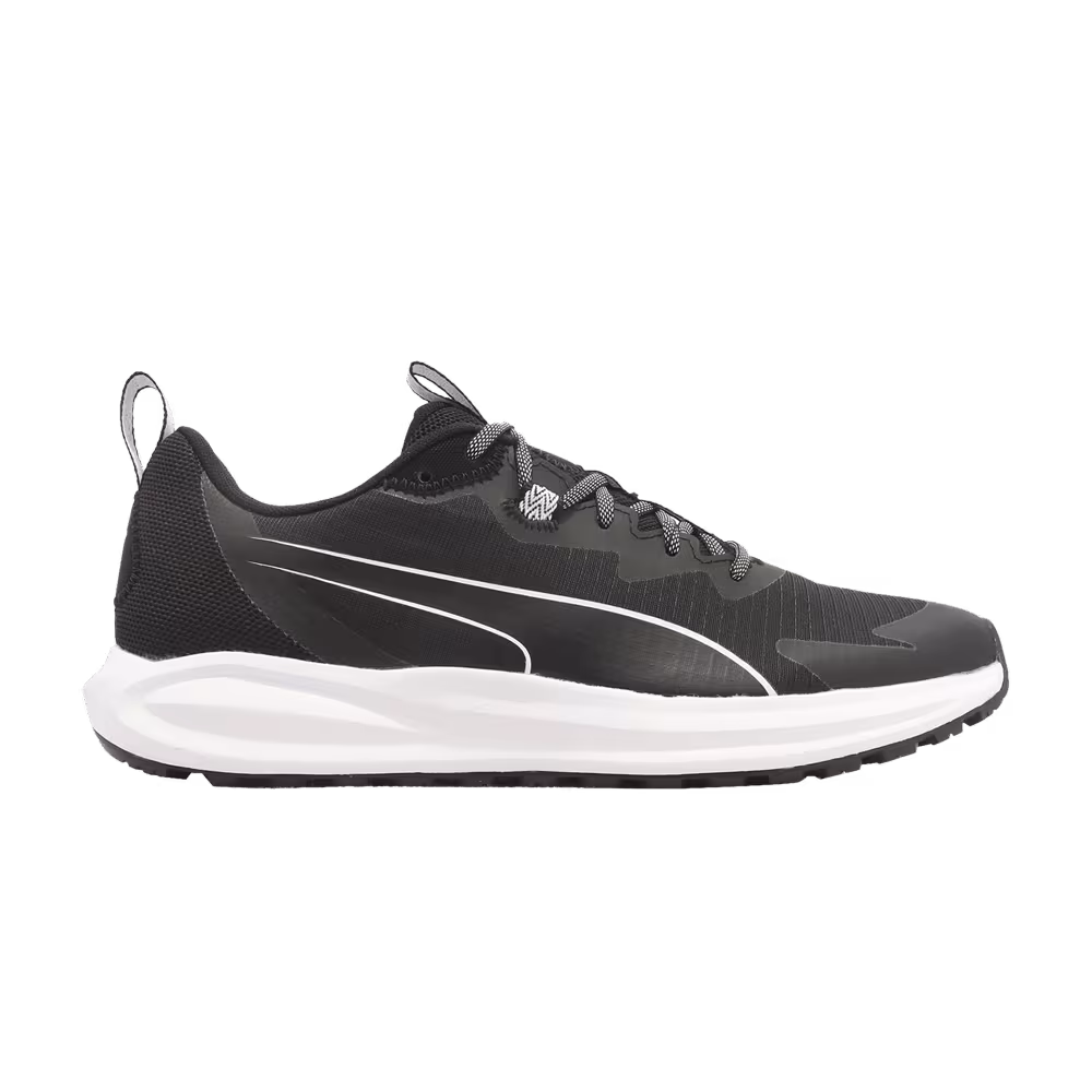 Puma Twitch Runner Trail Black White